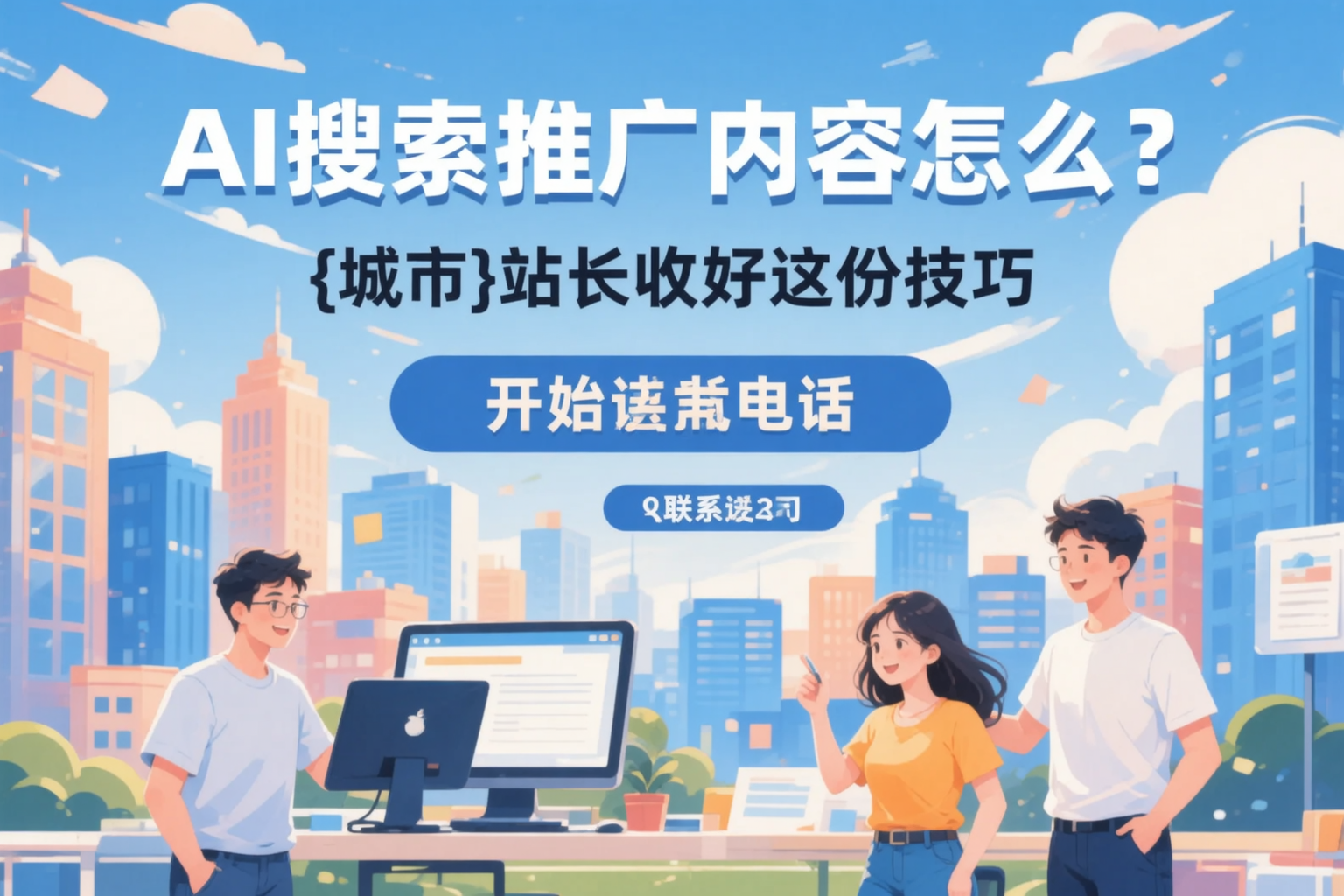 AI搜索推广内容怎么写?万宁站长收好这份技巧