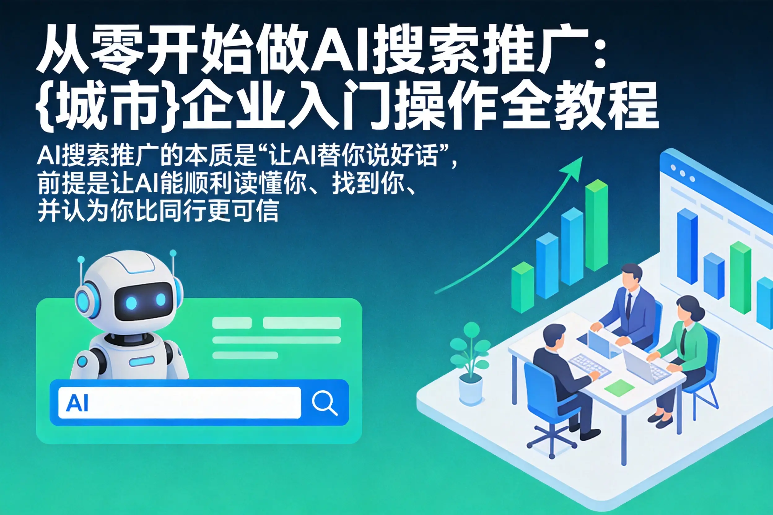 从零开始做AI搜索推广:万宁企业入门操作全教程