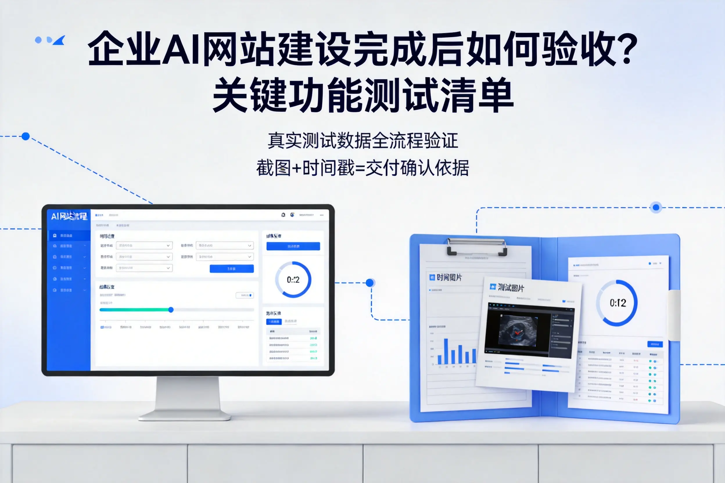 万宁企业AI网站建设完成后如何验收?关键功能测试清单