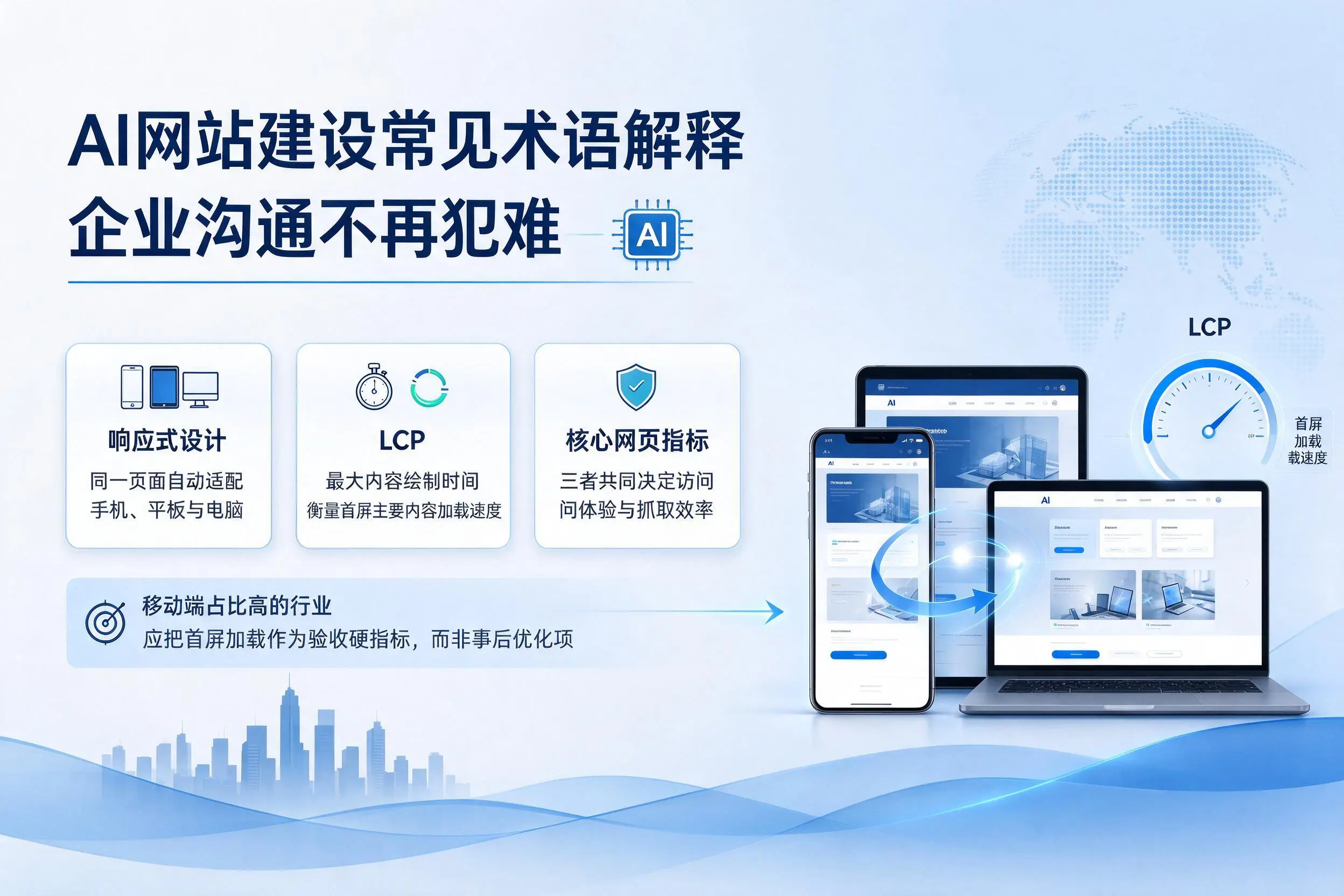 AI网站建设常见术语解释，万宁企业沟通不再犯难